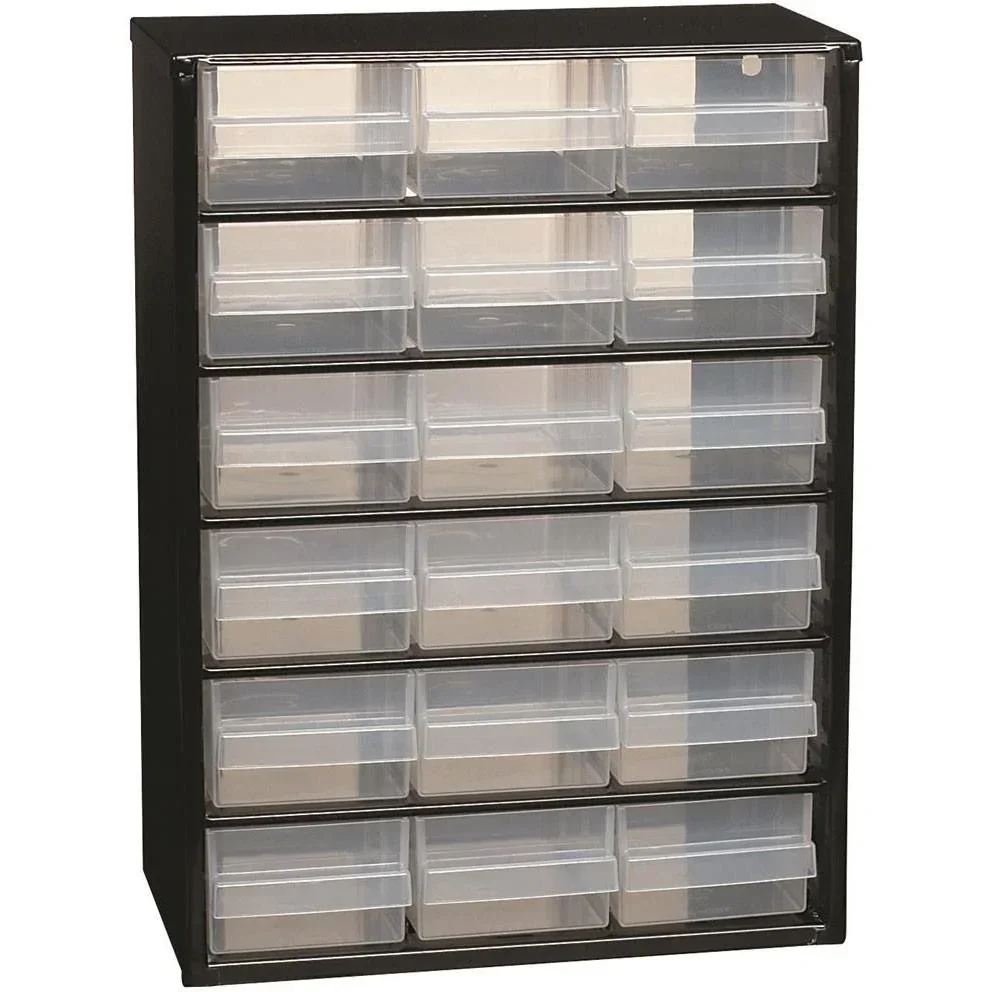 Raaco Schublade DIY Stahl mit 18 Schubladen