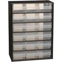 Raaco Schublade DIY Stahl mit 18 Schubladen