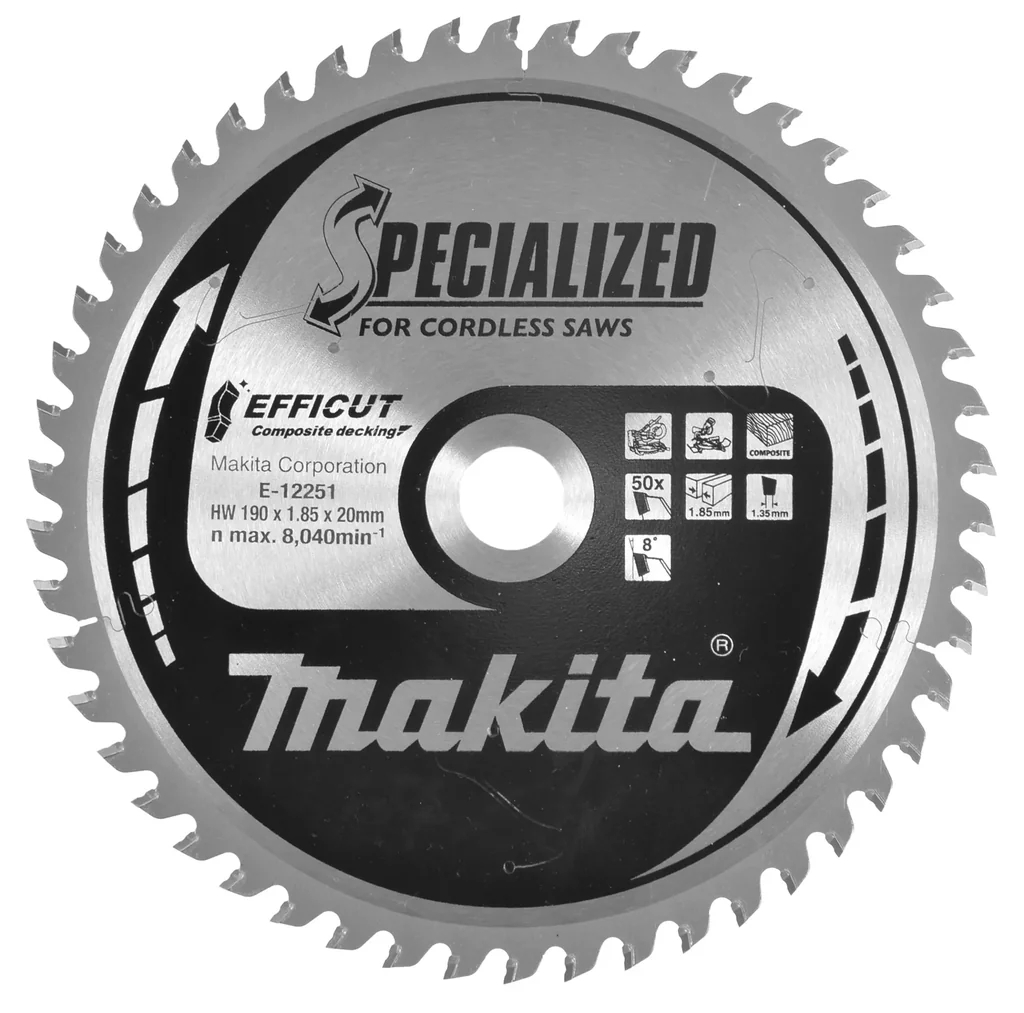 EFFICUT Sägeblatt 190x20x50Z