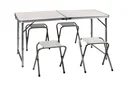 Campingtisch Set faltbar mit 4 Klappstühlen