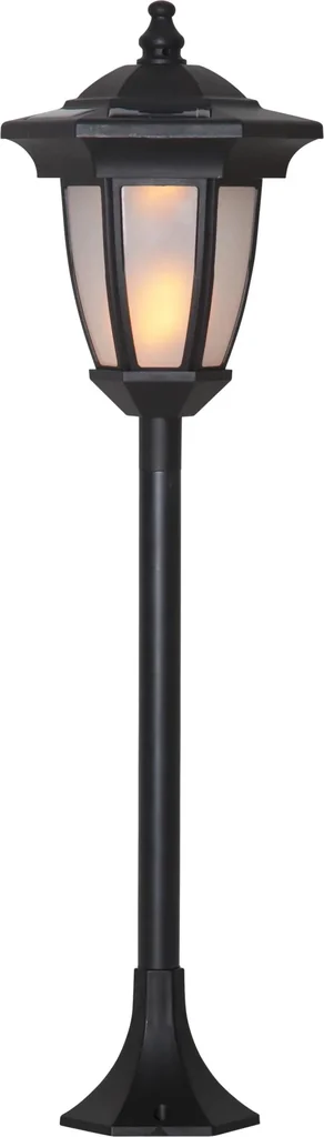 LED Solar Laterne "Flame" mit Flammeneffekt