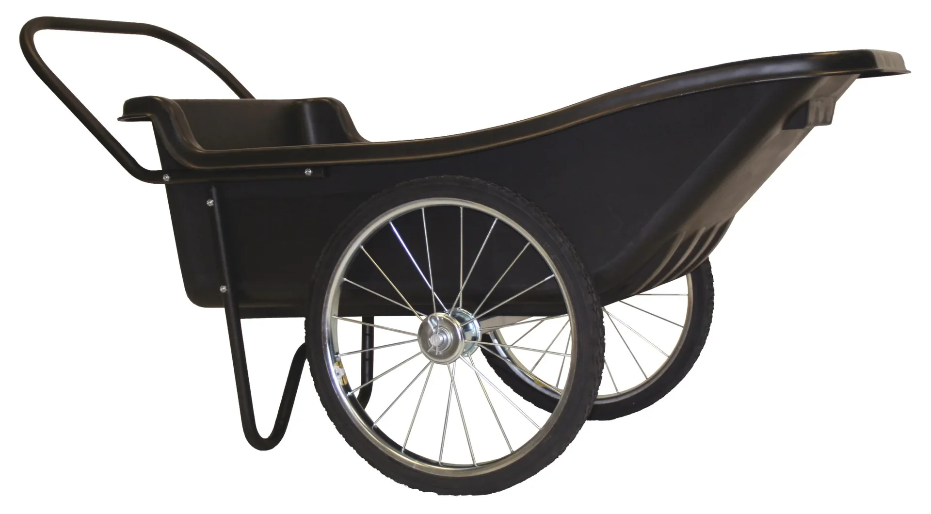 Premium Schubkarre schwarz