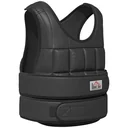 30 kg Gewichtsweste Trainingsweste mit 35 Gewichtssäcke Verstellbar Krafttraining Fitness Oxford Metall Schwarz 60 x 50