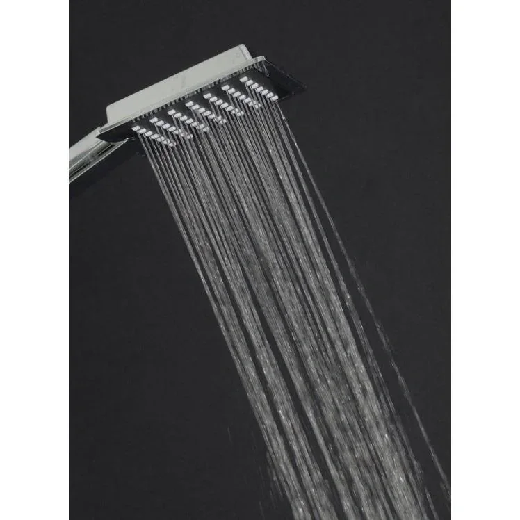 Luxus XL-Duschset mit Regendusche (quadratisch)