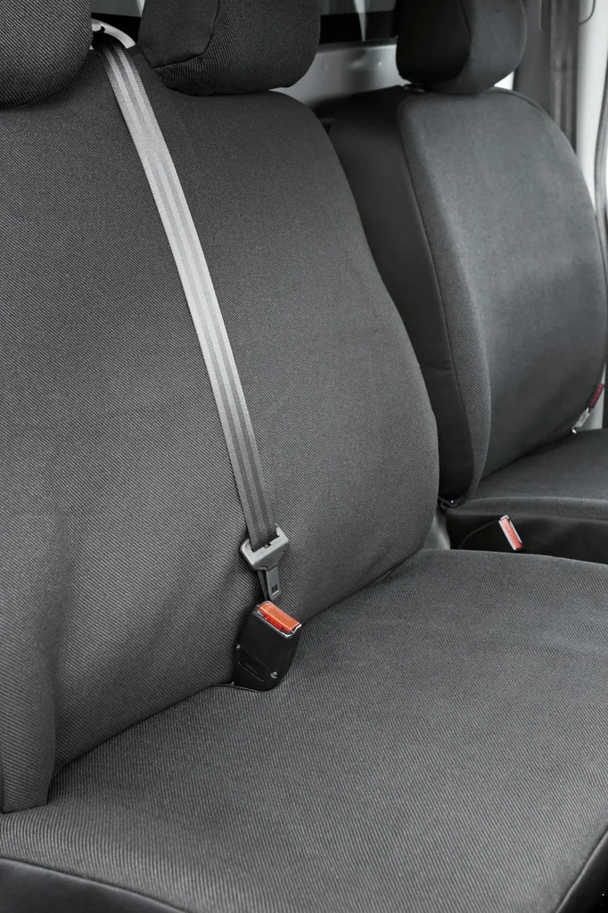Passform Sitzbezüge aus Stoff für Opel Vivaro, Renault Trafic und Nissan Primastar ab BJ 06/2001 bis 07/2014