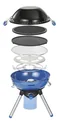 Party Grill  Campingkocher 400 CV, Topfkreuz, Deckel mit Wok-Funktion, wendbare Grill-und Kontaktgrillplatte, Grillrost
