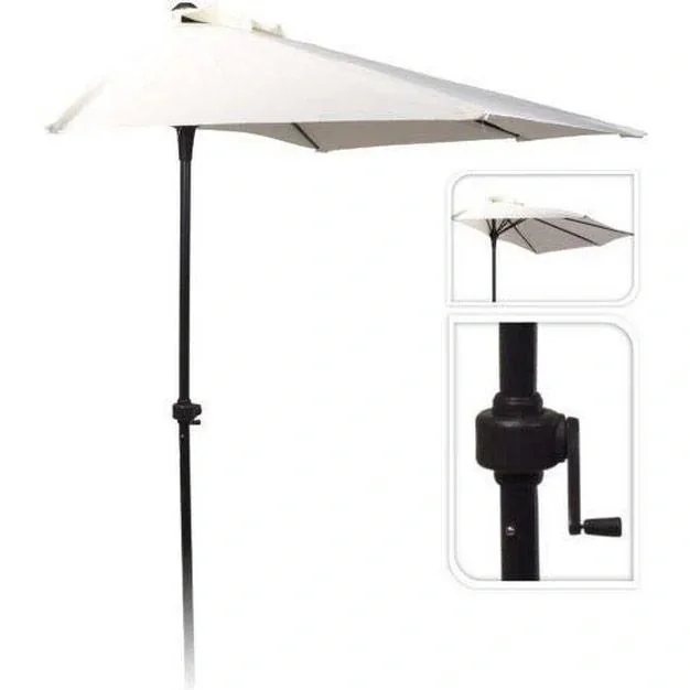 Pro Garden Balkon Sonnenschirm - Half Ro
