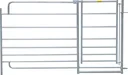 Steckfix-Horde XL mit Tor, 2,75 x 1,10 m