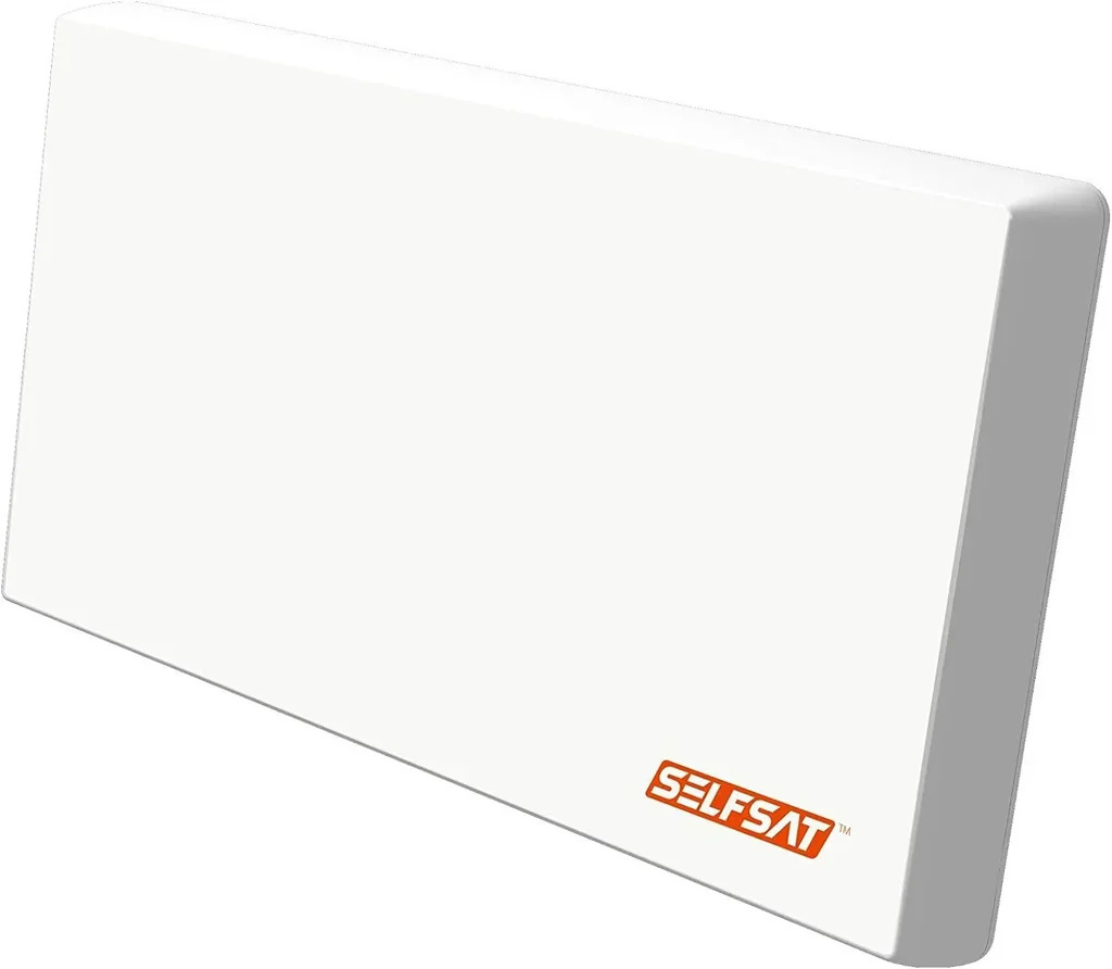 Sat Flachantenne mit Single LNB