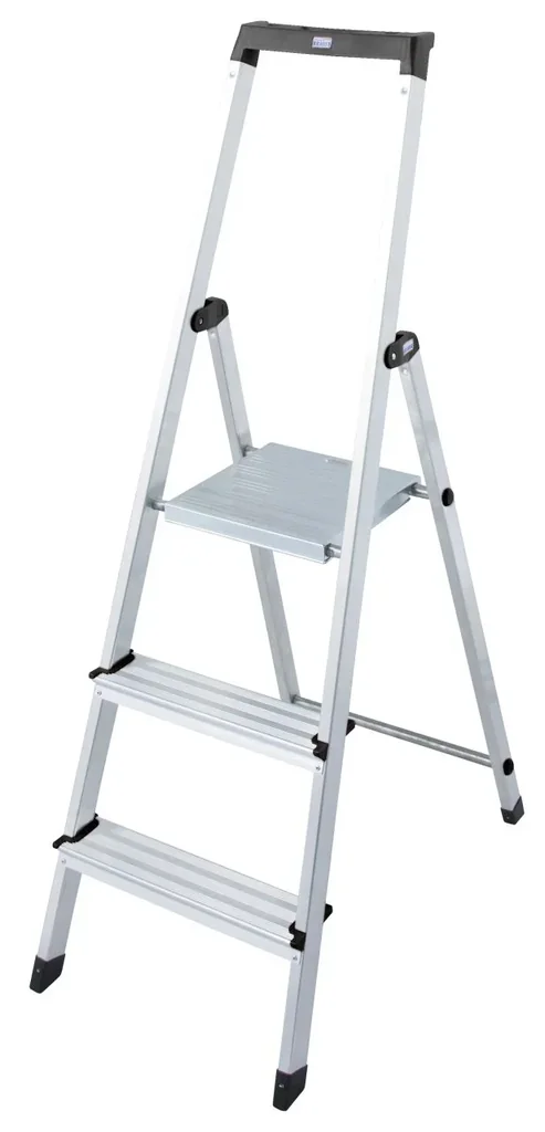 „SOLIDY“ STUFEN-STEHLEITER  3 STUFEN