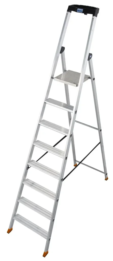 „SOLIDO“ STUFEN-STEHLEITER  8 STUFEN