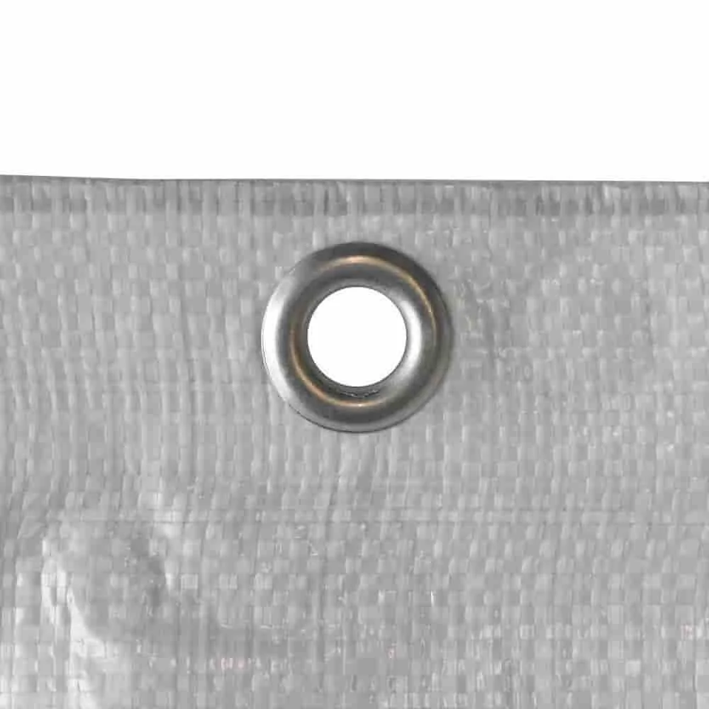 Gerüstplane 0,80 x 10 m, 150 g/m², Abdeckplane, weiß