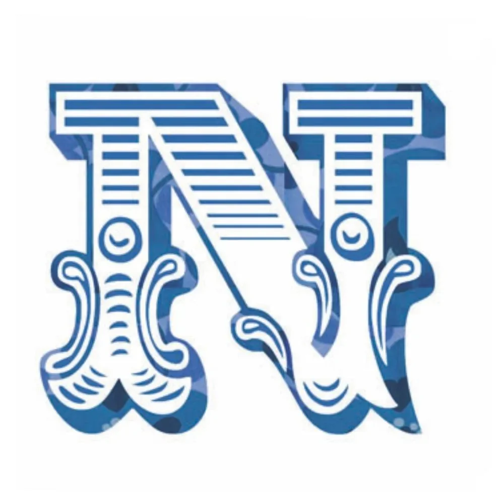 Lilipinso Sticker blau Buchstabe n