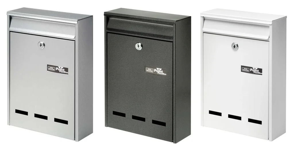 Briefkasten Stahl-lackiert Pocket 5871 W weiß