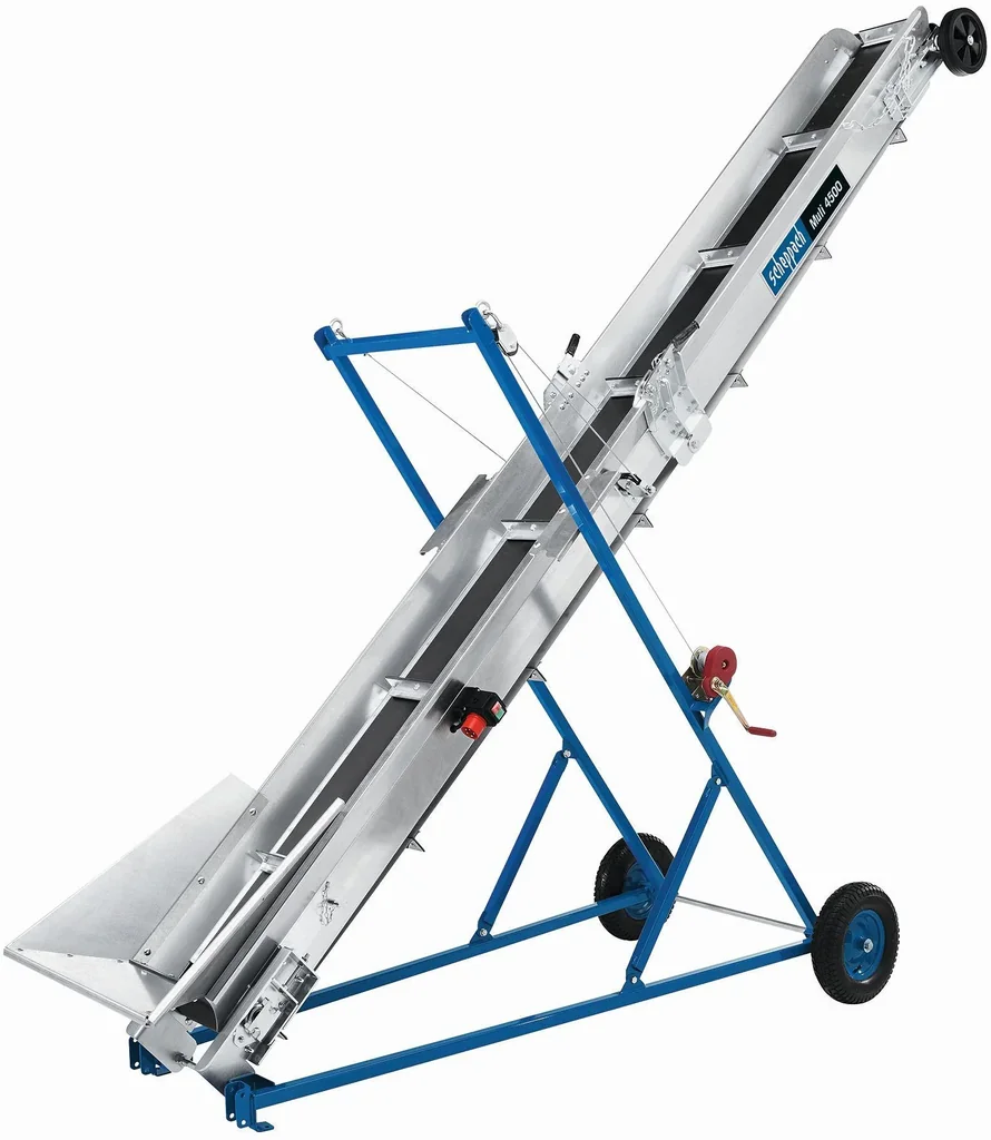Förderband Muli 4500 für Brennholz, 400 V, 50HZ,1,1kw