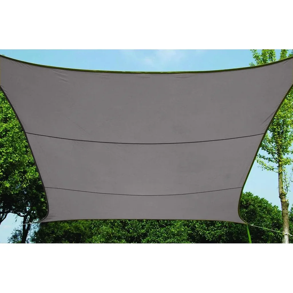 sonnensegel - rechteckig - 2 x 3 m - taupe
