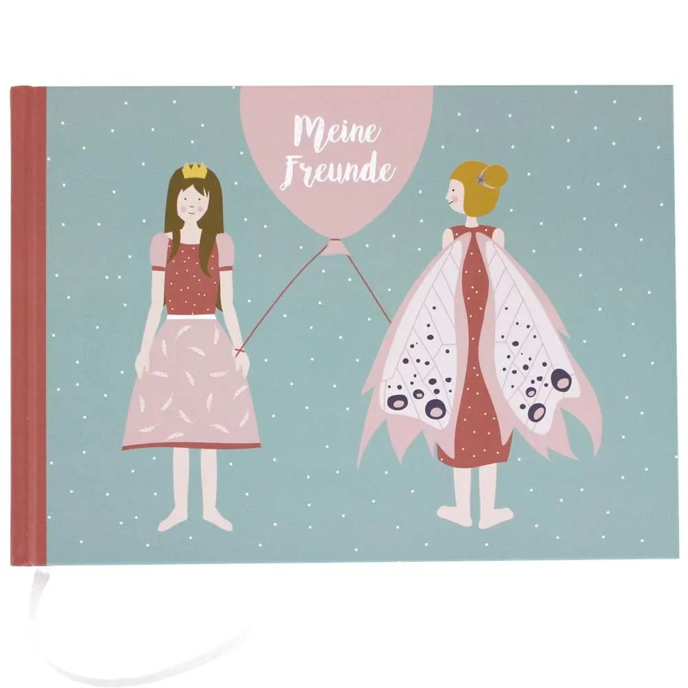 Ava & Yves Kindergarten Freundebuch Prinzessin