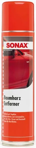 Baumharz Entferner für Lack, Glas, Chrom und Kunststoff, 400 ml