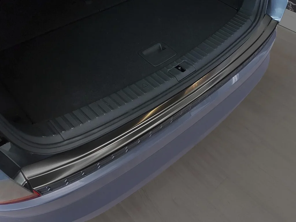 Ladekantenschutz Edelstahl für Skoda Kodiaq Crossover - graphite / black, Baujahr 2016>