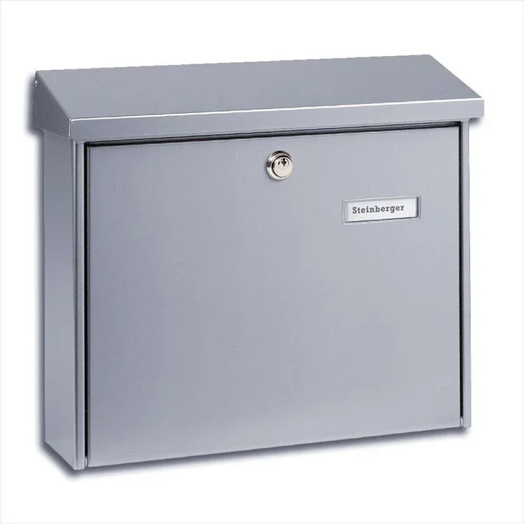 Briefkasten Journal Silber
