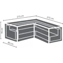 schutzhülle für l-förmiges lounge-set - 215 cm