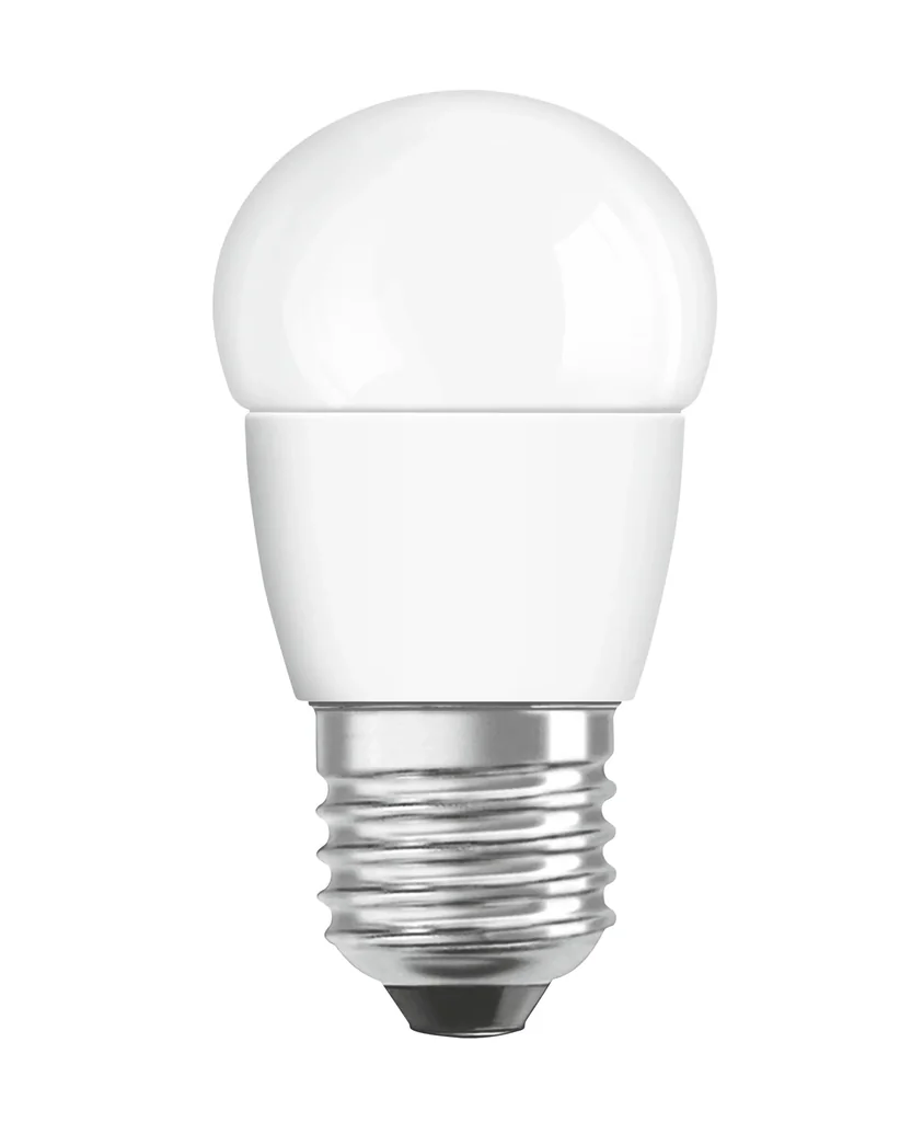LED STAR Tropfenlampe mit 4 Watt, E27, kaltweiß, matt
