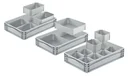 Eurobox Einsatzkasten grau 1/2 quer