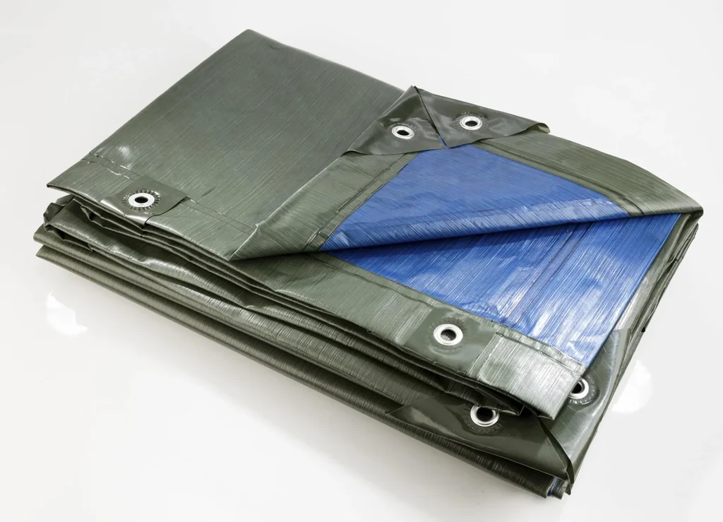 Abdeckplane, grün/blau, super stark 250 g/ m²,2 x 3 m