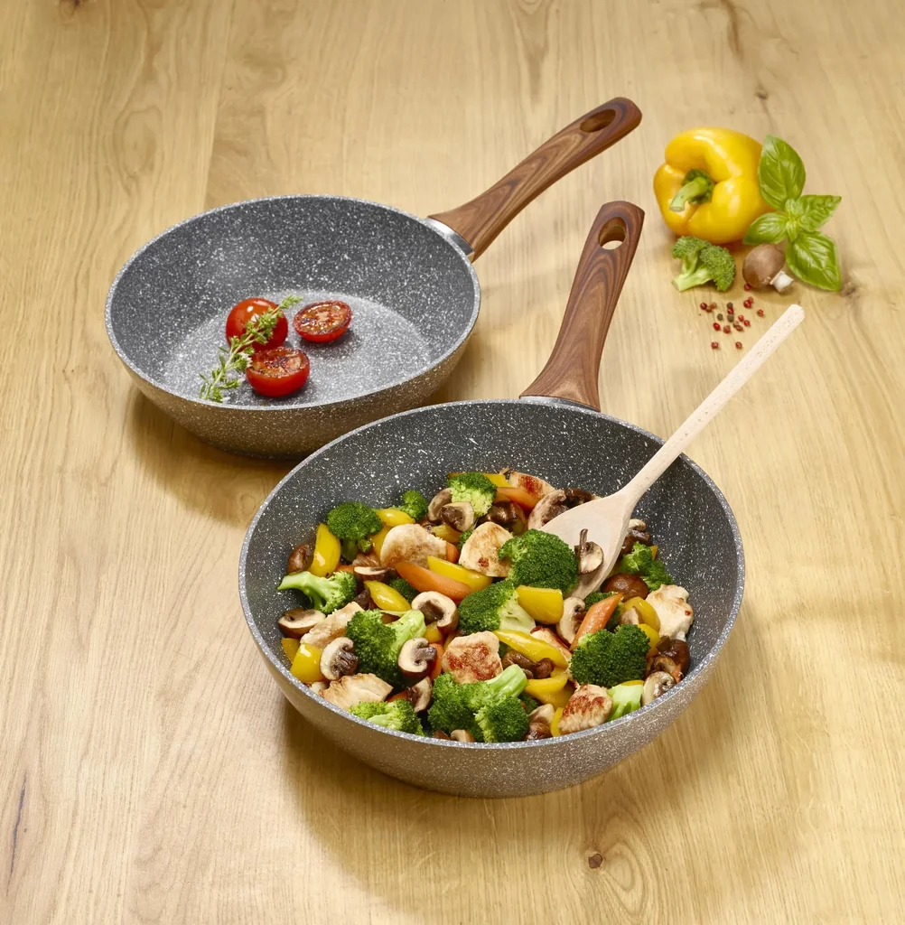 Aluminiumpfanne „Nevada“ tief 28 cm (1 x geschmiedete Jumbo-Aluminiumpfanne)