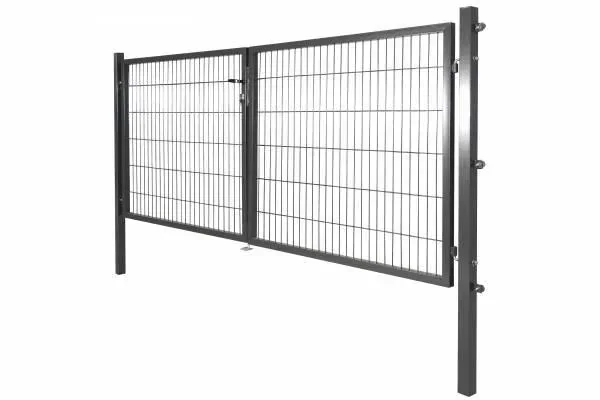 Gartentor für Standard Stabmatte  zweiflügelig