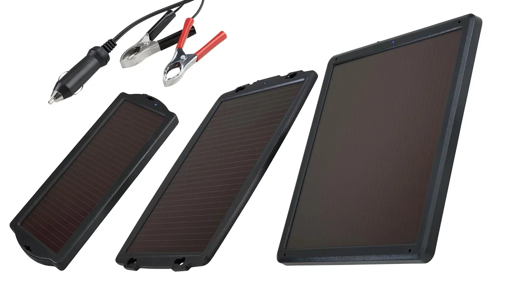 2,5 Watt Mobiles Solarpanel zur Erhaltungsladung