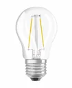 LED CLASSIC P25 Filament Lampe in Tropfenform mit 2,5 Watt, E27, warmweiß, klar