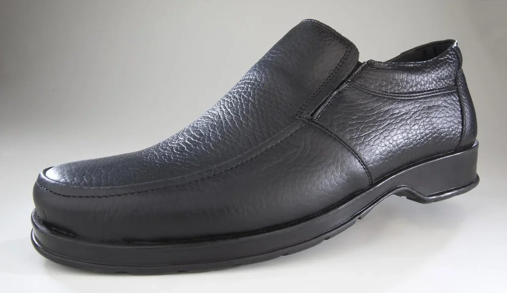 Lederslipper Air Comfort, Farbe schwarz, Gr.44