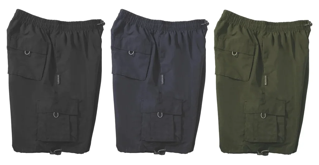 Herren Shorts mit Gummizug, Farbe marine, Gr. XXL