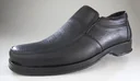 Lederslipper Air Conmfort, Farbe schwarz, Gr.42
