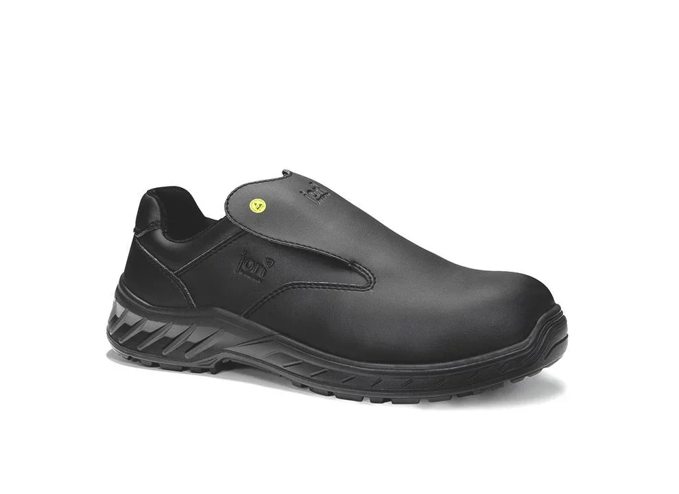 Sicherheitshalbschuh jo_CLEAN Slipper black Low ESD S3 Gr. 39