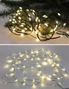 LED Lichterkette mit 100 warmweißen LEDs