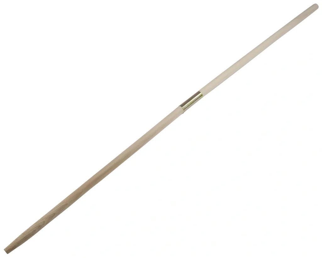 Schaufelstiel Buche, 1300 x 41 mm, gebogen, teilbar