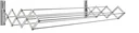 Wandtrockner "Ruck Zuck 80", 5,2 m Trockenlänge, 20 kg Tragkraft, Silber