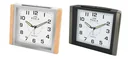 Quarz Wecker mit Cresendo Alarm, grau
