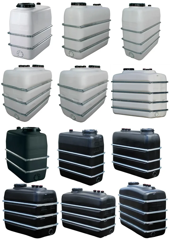 Raumspartank 3000 L, weiß