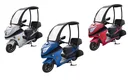 E-Kompaktroller "Lucca Duo", 25 km/h, Silberfarben