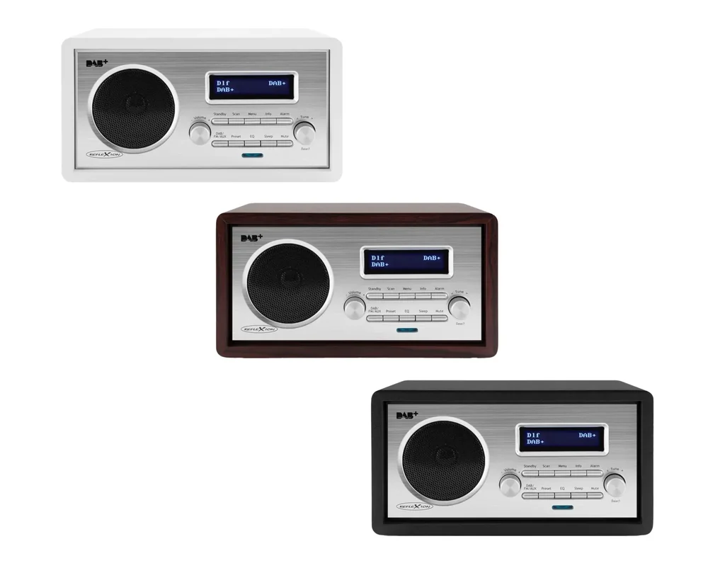Retro DAB+ Radio in weiß