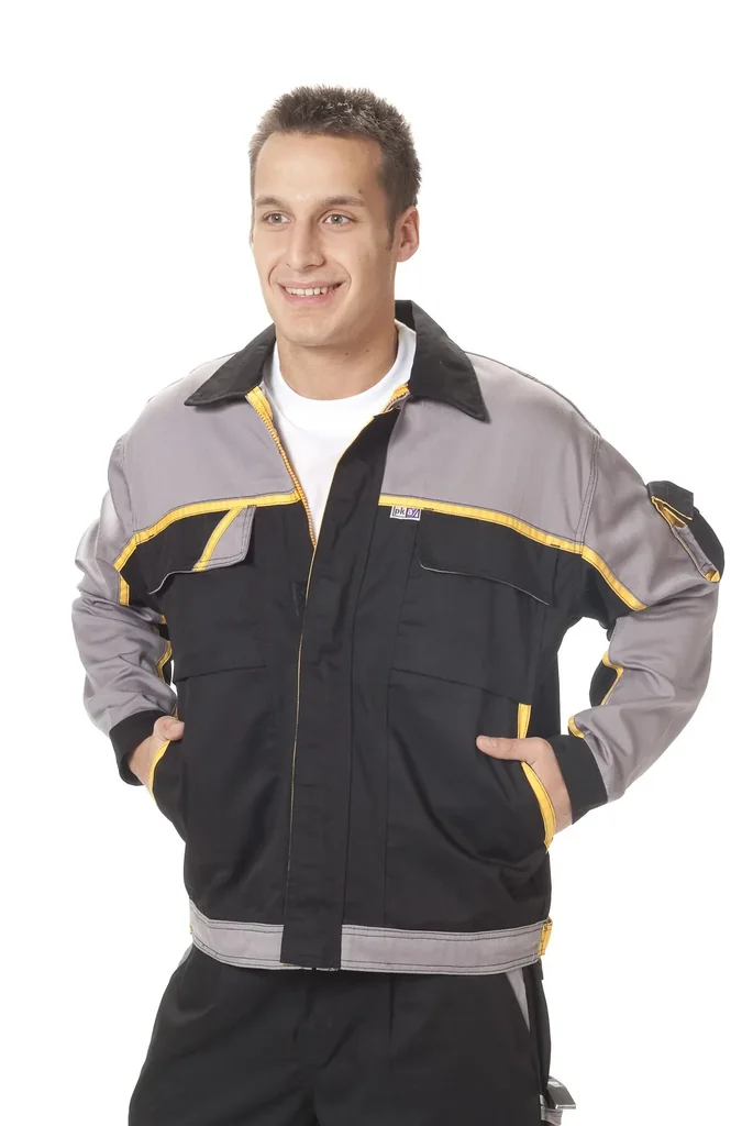 Arbeits Blouson, Farbe schwarz/grau, Gr.48