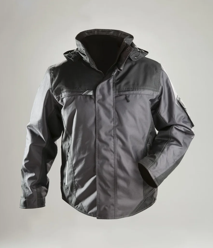 Winterjacke YUKON, Farbe schwarz/grau, Größe 4XL