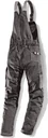 Berufslatzhose NITRO, schwarz-grau, Gr. L