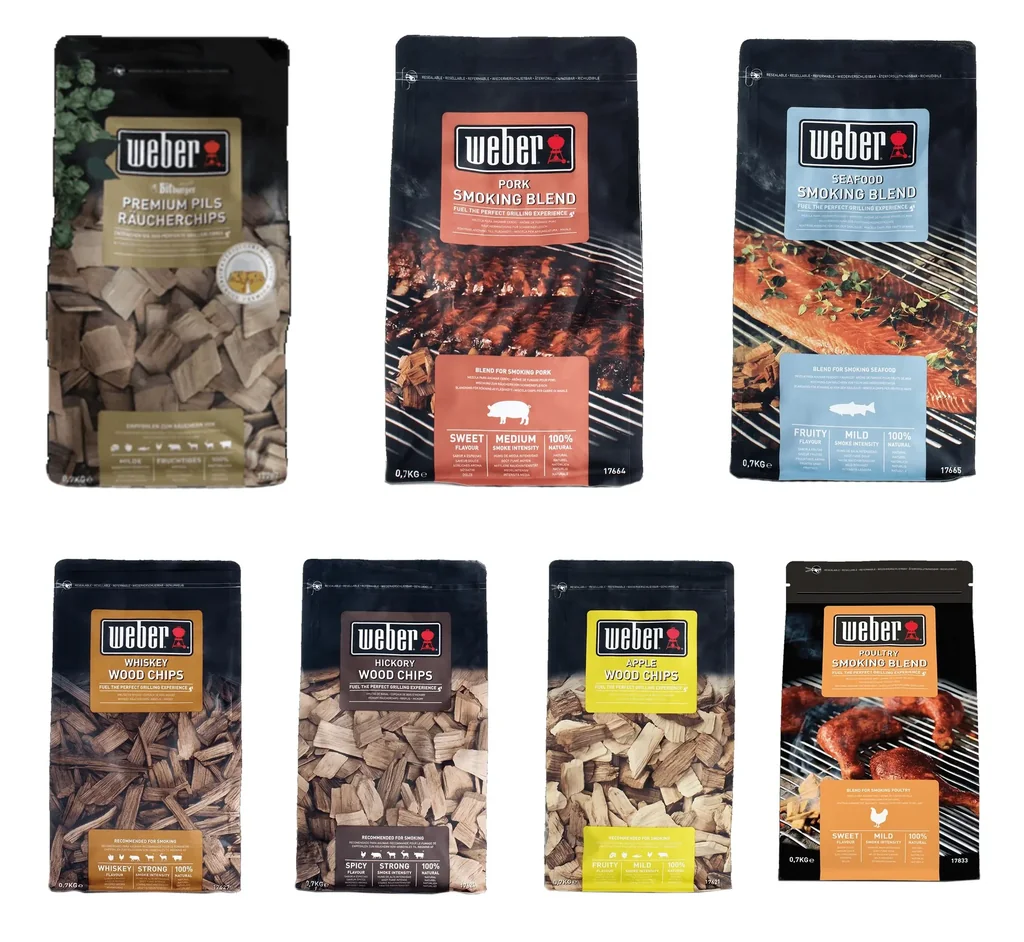 Räucherchips Hickory, 700 g