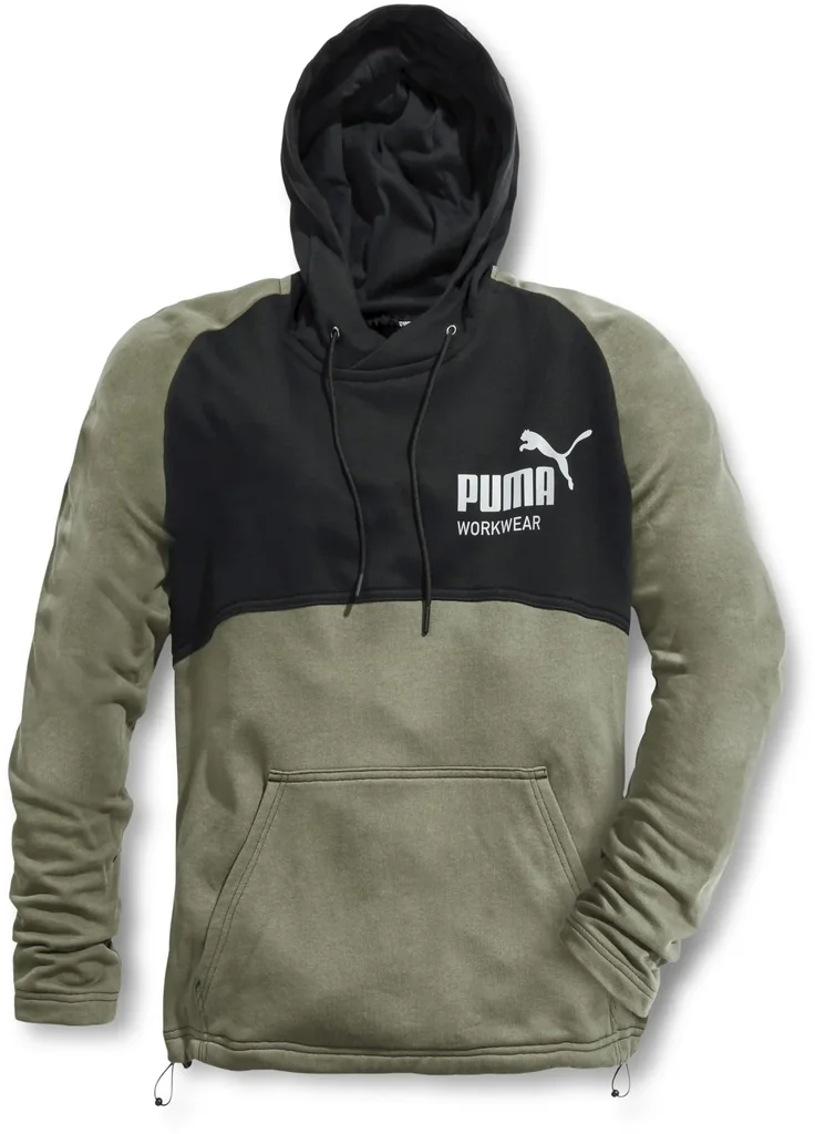 Hoodie CHAMP, oliv/carbon, S