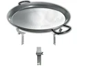 PAN BBQ Set - für Smokin Pizzaring: 57 cm - die XXL Pfanne für Paelle, Reibekuchen und vieles mehr