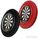 Dartscheiben Umrandung mit Beleuchtung schwarz